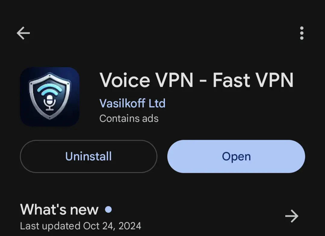 Voice VPN - Android App